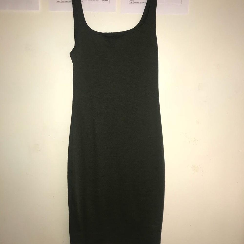 Zara Olive green bodycon